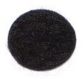 Midwest Fastener Cushioning Washer, Fits Bolt Size 3/4 in Felt, Black Finish, 15 PK 76583